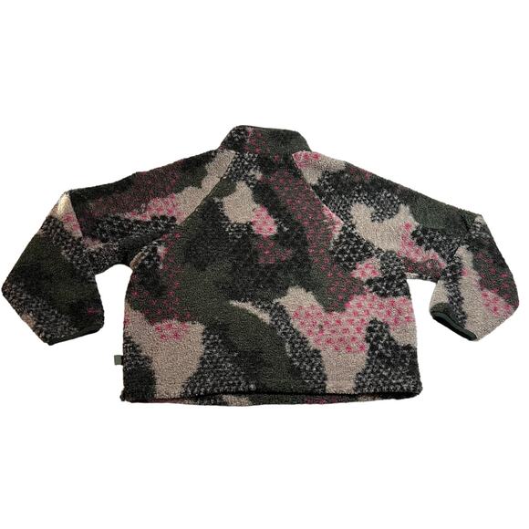 JoyLab Women’s Sherpa Half Zip Pullover Camouflage Sweatshirt Size X-Large - Picture 4 of 9